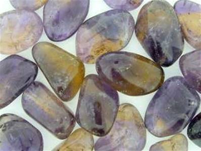 POLISHED AMETRINE PEBBLES (SUPER GRADE).    SPR1723POL