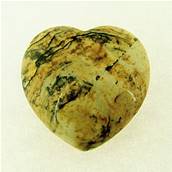 PICTURE JASPER MINI PUFF HEART.   SPR7407POL