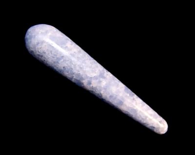 BLUE CALCITE HEALING/ MASSAGE WAND.   SP12163POL