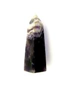 CHEVRON AMETHYST POLISHED POINT SPECIMEN.   SP12351POL