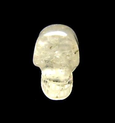 SKULL CARVING IN QUARTZ.   SP12658POL