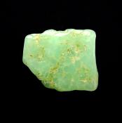 CHRYSOPRASE POLISHED FLAT STONE/ PEBBLE SPECIMEN.   SP12957POL