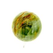 AQUATINE LEMURIAN CALCITE SPHERE.   SP13350SLF