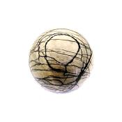 GEMSTONE SPHERE IN SPIDER'S WEB JASPER.   SP14317SHF