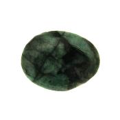 Polished Flat Palm stone in Emerald.   SP16146POL