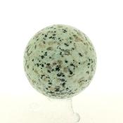 Gemstone Sphere in Kiwi Jasper.   SP16180POL