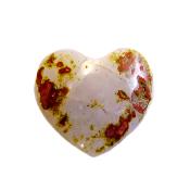 Amethyst Druze Heart Featuring Polished Edge and Rear Face.   SP16478POL