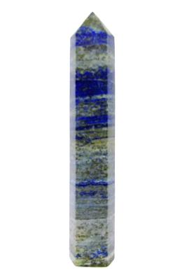 Lapis Lazuli (B Grade) Fully Polished Point/ Tower Specimen.   SP16718POL