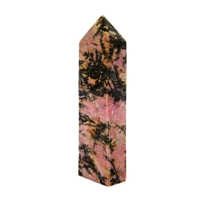 Gemstone Rectangle Section Obelisk In Rhodonite.   SP16876POL