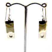 925 Silver Pendant Earrings.   SP16904ER 