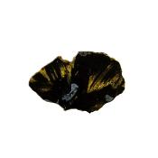 Golden Rutile Formations On Hematite Matrix (Specularite) Raw Crystal Specimen.   SP16915