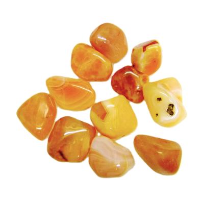 Apricot Agate Polished Pebbles.   SPR16497POL